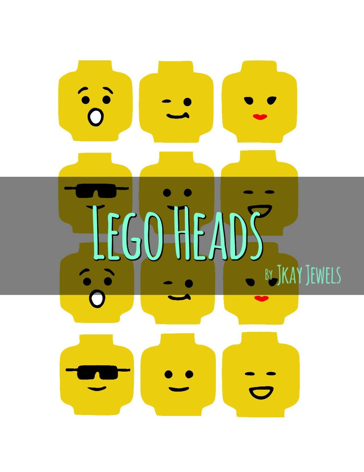 Download Lego Head SVG File For Die Cut Vinyl Machines and by ...