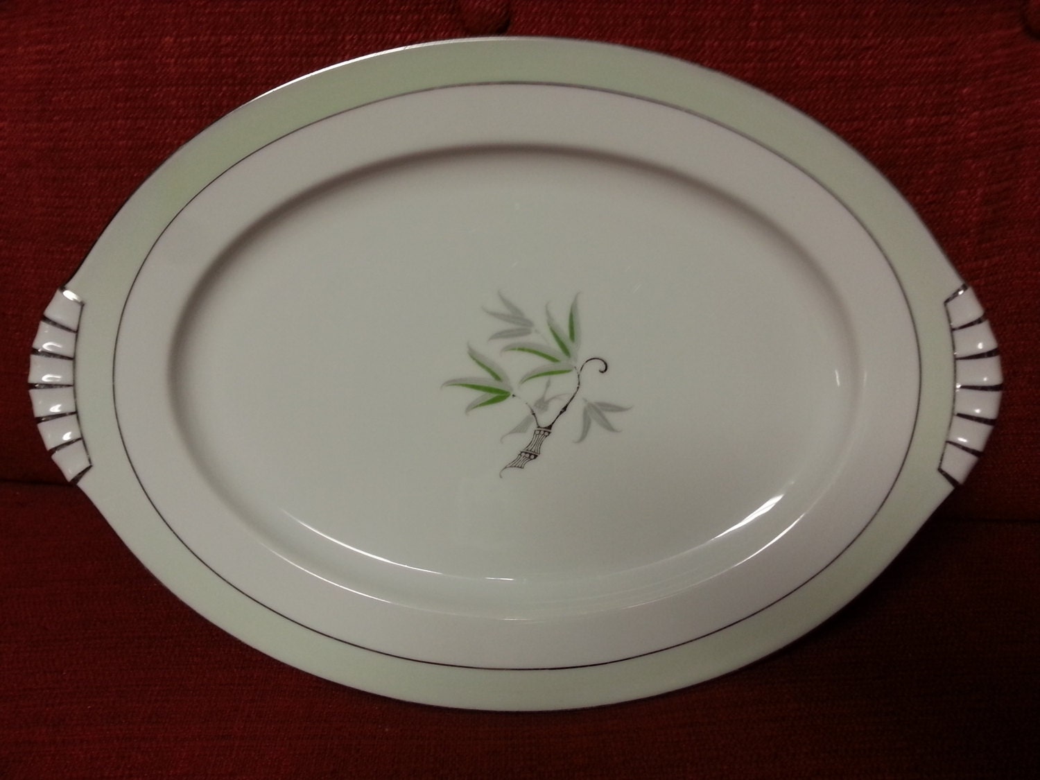 Narumi China 15 Platter Southwind pattern. Occupied