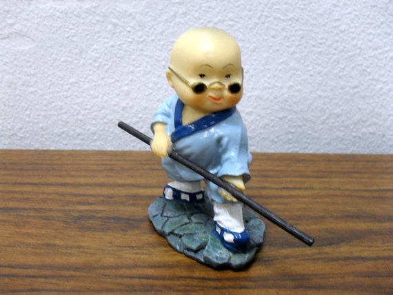 shaolin monk figurines