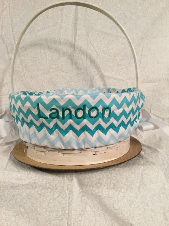 Extra large Personalized Easter Basket with by ThatsSewCutesy
