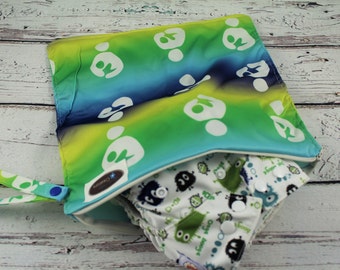 travel bag - everyday bag - wet bag -baby shower gift - diaper bag -nappy bag - cloth diaper wet bag -eco friendly -small wet bag - swim bag