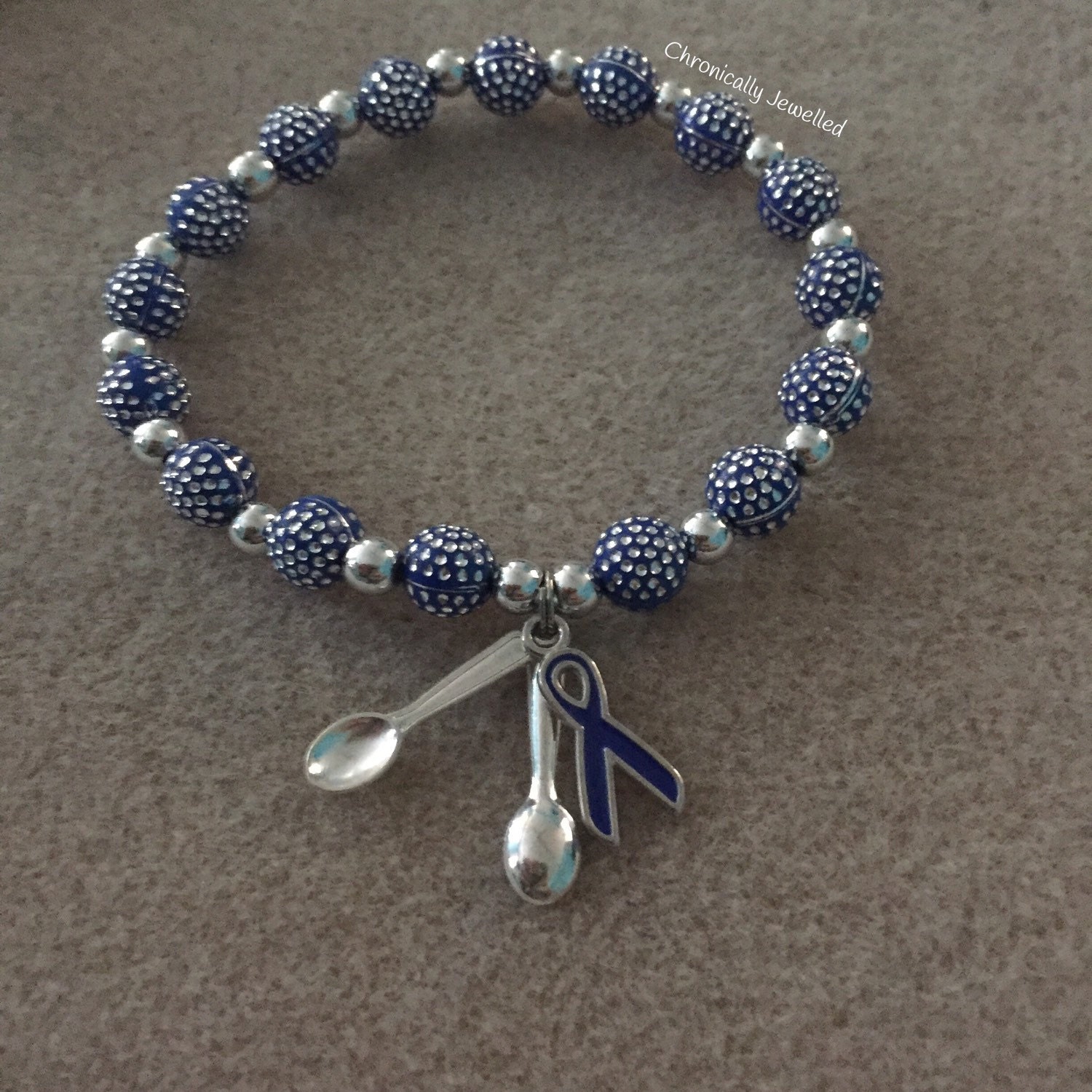 Chronic Pain Awareness Bracelet Chronic Illness Spoonie