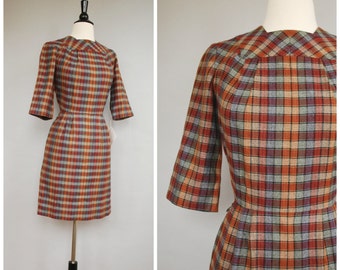 Maude Dress • 1960s Mini Wiggle Dress