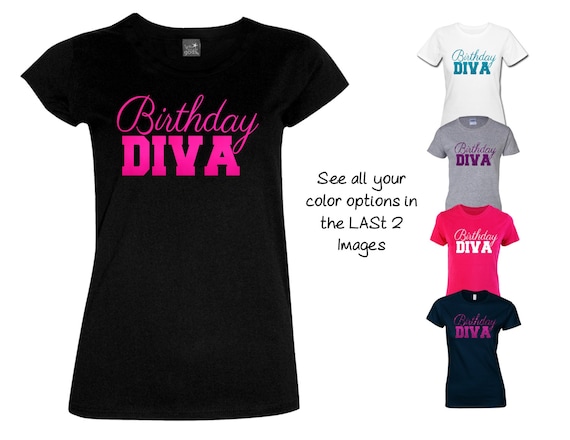 diva birthday shirt ideas