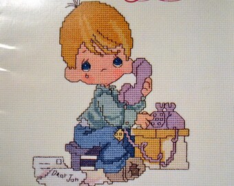 Precious Moments Cross Stitch Patterns Dear Jon By Gloria & Pat