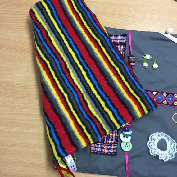 Items similar to Tactile, twiddle, sensory lap blanket for alzheimer