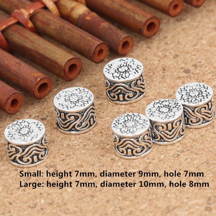 3 Sterling Silver Leather Cord End Cap Bangle End Cap 925