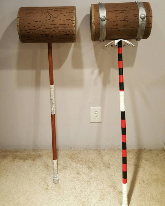 Harley Quinn inspired giant hammer. Harley by WMBcustomCreations