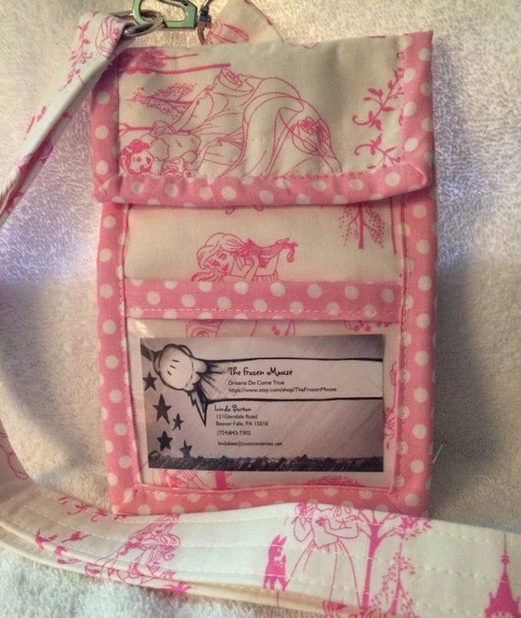 Neck Wallet Badge Holder Passport Holder or Travel Wallet