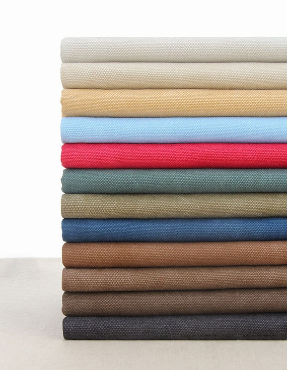 20oz Heavy weight canvas Solid cotton canvas fabric for bag