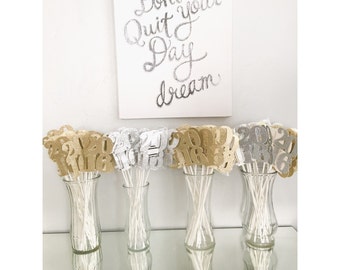 2017 Centerpiece, Class of 2017, Graduation Centerpiece, 2017, Graduation Centerpiece, Class of 2017 decoration, New years- 1 centerpiece