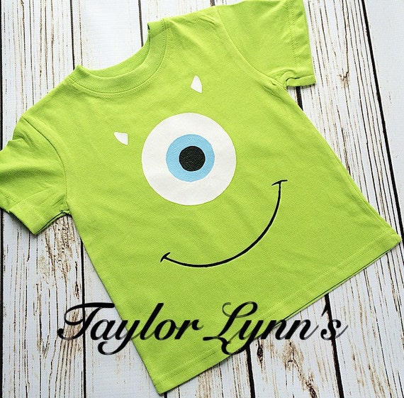 Mike Wazowski inspired shirt Monsters Inc inspired shirt