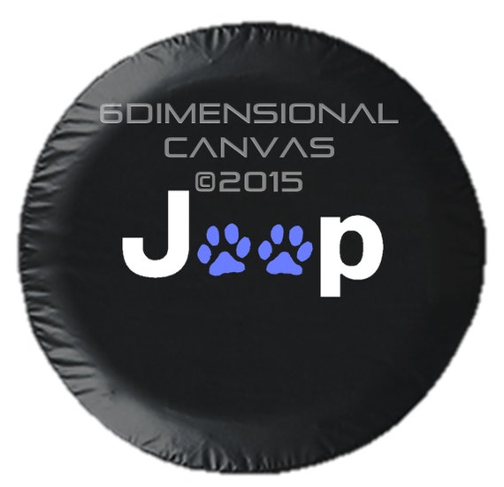 Jeep Paws Spare Tire Cover
