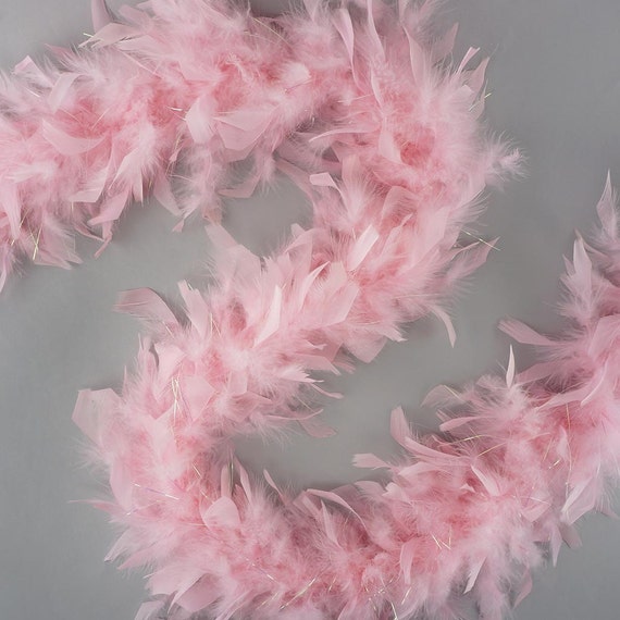 Light pink feather boa