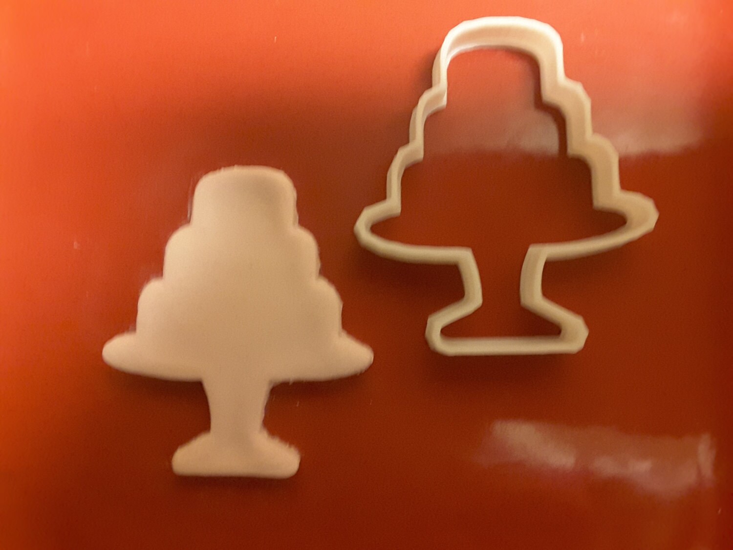 Wedding Cake Shaped Cookie Cutter