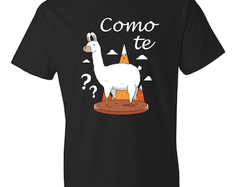 Como Te Llama Shirt, Cute Llama, Cómo te llamas, Lama Shirt, Cute Lama, Funny Lama Shirt, Lama Lover, Cool Lama, Lama T-Shirt #OS184