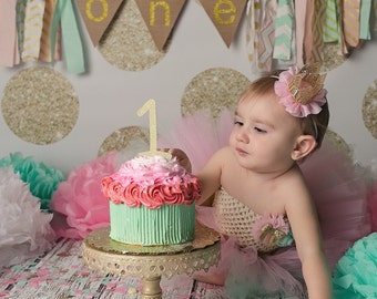 Pink and gold lace crown headband, crown headband, pink and gold, silver and pink crown