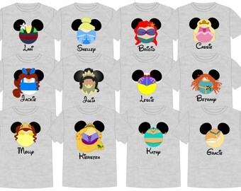 Disney Shirt DISNEY PRINCESSES Disney Vacation Group Shirts