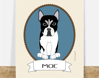 Custom Pet Portrait - Custom Dog Portrait - Personalized Pet Portrait - Printable Pet Drawing - Pet Memorial - Birthday Gift For Pet Lovers