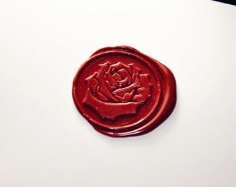 Rose wax seal | Etsy