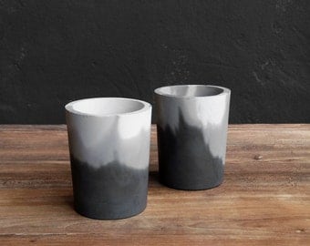Concrete cup, Cutlery holder. Concrete pencil holder. Office cup, Marbled concrete cup. Pencil cup. Pencil holder. Concrete cup. Office.Home