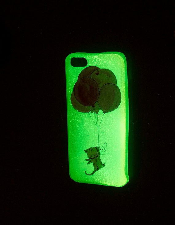 Glow In The Dark Phone Case iPhone Case by UptownGirlFashion