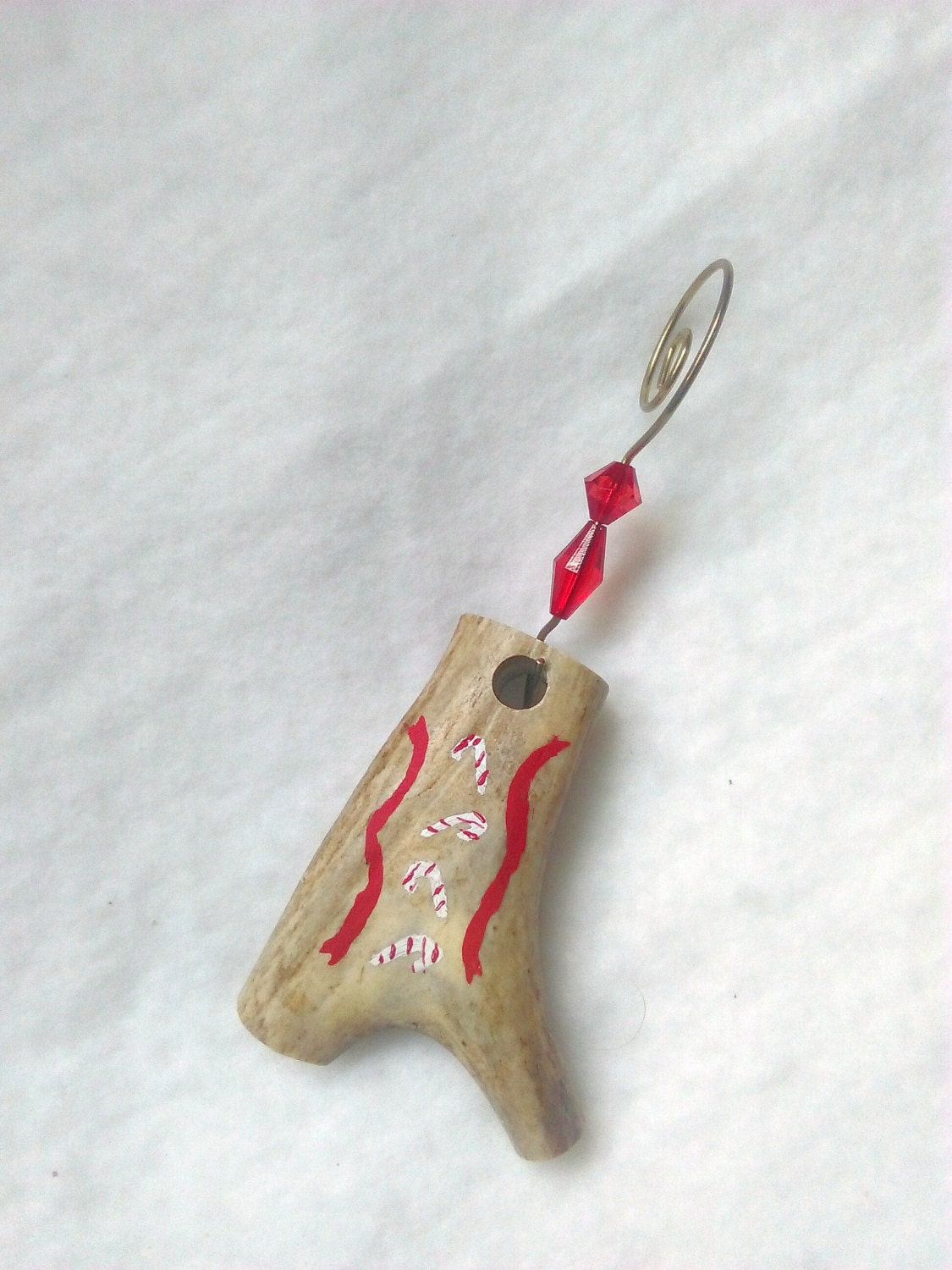 deer antler ornament hand painted ornament christmas gift deer antler ornament hand painted ornament christmas gift