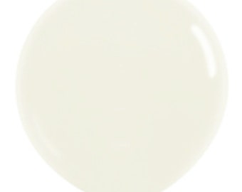 10pk Clear 18" Large Round Latex Balloons / 18 inch Latex Balloons / Large Round Balloons / Large Balloons (set of 10)