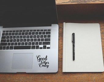 Good Vibes Only // Laptop Decal Sticker // Mug Decal // Tumbler Decal // Inspirational // Motivational // Postive Vibes // Positive Life