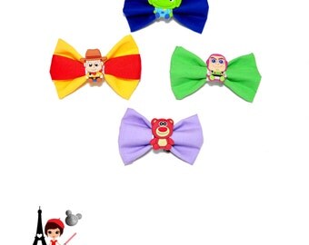 Toy Story bows - Disney Woody, Buzz Lightyear, Alien and Lotso Bear