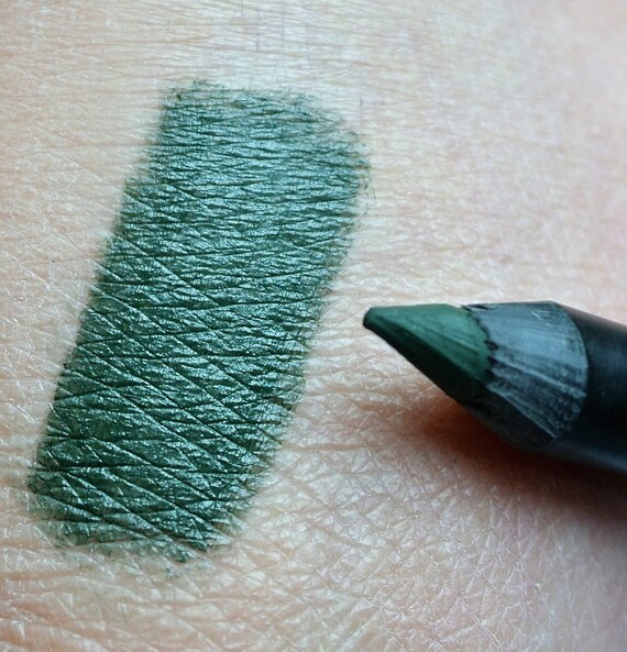 Natural Eye Pencil DEEP GREEN Eye Liner Organic Vegan