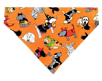 Halloween Dog Bandana Scarf - Canine Costume Parade