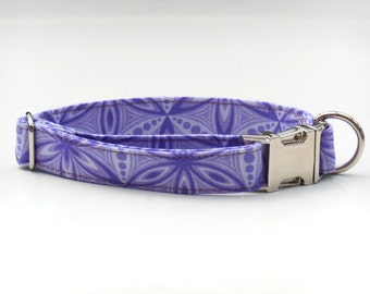 Pet Supplies, Martingale Collar, Purple Collar, Female Dog Collar, Adjustable Dog Collar, Choke Collar, Puppy Collar With Metal Buckle