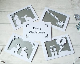 Rabbit papercut | Etsy