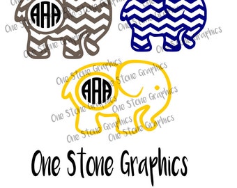 Elephant svg,elephant monogram svg,elephant monogram frame,monogram frame,elephant frame,chevron elephant svg, chevron elephant svg,frame