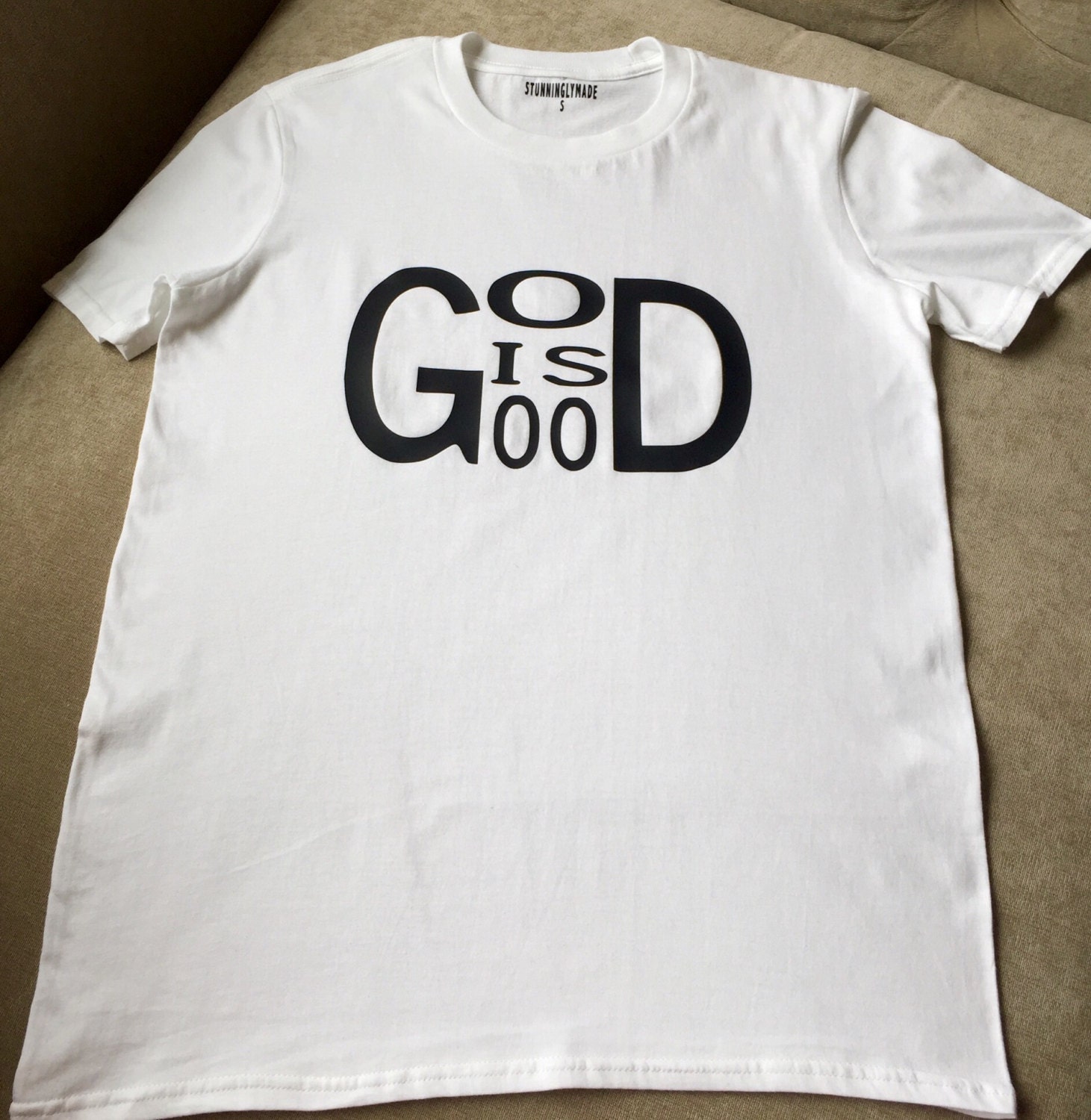 God Is Good Men's Cotton T-Shirt by StunninglyMade on Etsy