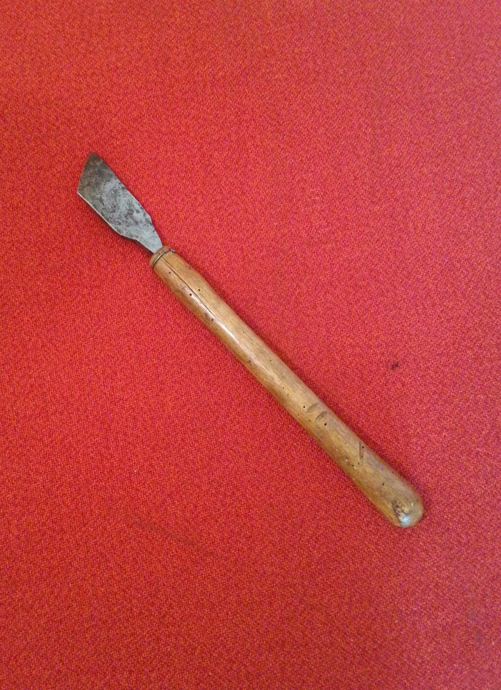 Antique Wood Lathe Turning Chisel Blacksmith Hand Made