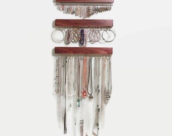 Jewelry Display, Jewelry Rack, Jewelry Organizer, Jewelry Wall Display, Wall Mounted, Earring Display, Bracelet Display, Necklace Display