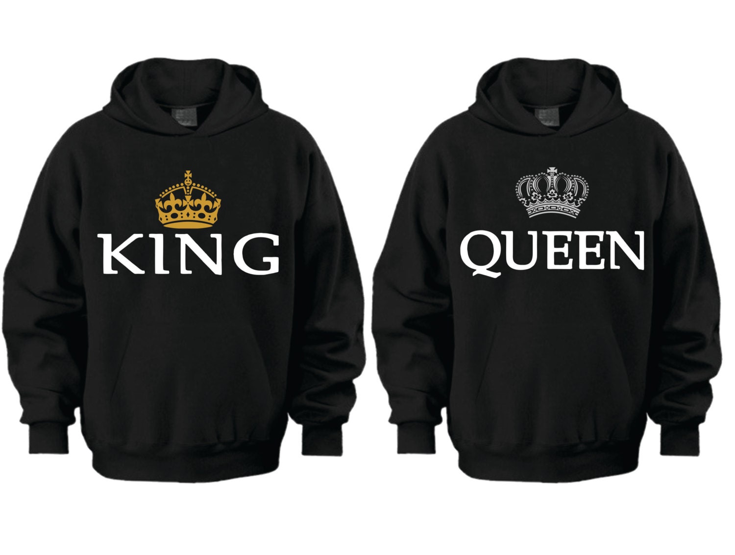 cheap king and queen hoodies