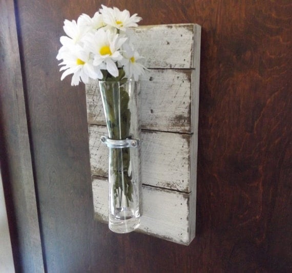 White Wall Sconce. Wood Wall Sconce. Rustic by ... on White Wooden Wall Sconces id=37654