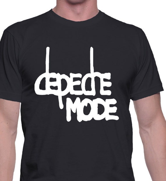 Depeche Mode Men T-shirt Depeche Mode Shirt Rock by Dichkatashop