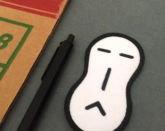 Maxi-Patch – Black and White Face