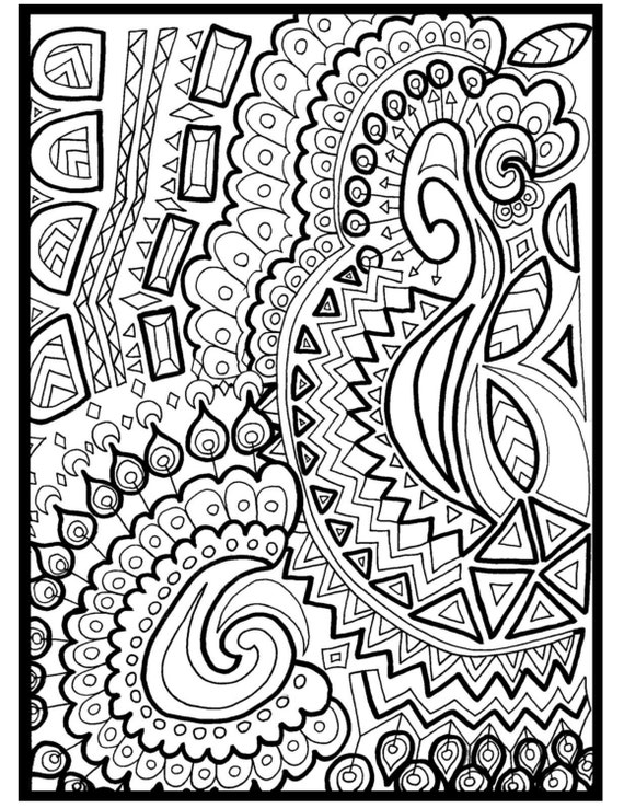 Download Coloring Page Color4aCause: Autism Jewels by Color4aCause ...
