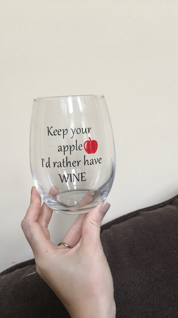 teacher wine glasses