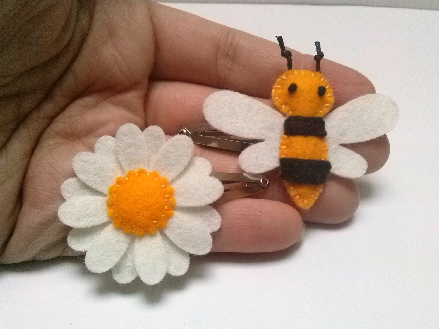 Hair Clips For Girls Bee Hair Clip Bumble Bee Hair Clip Bee