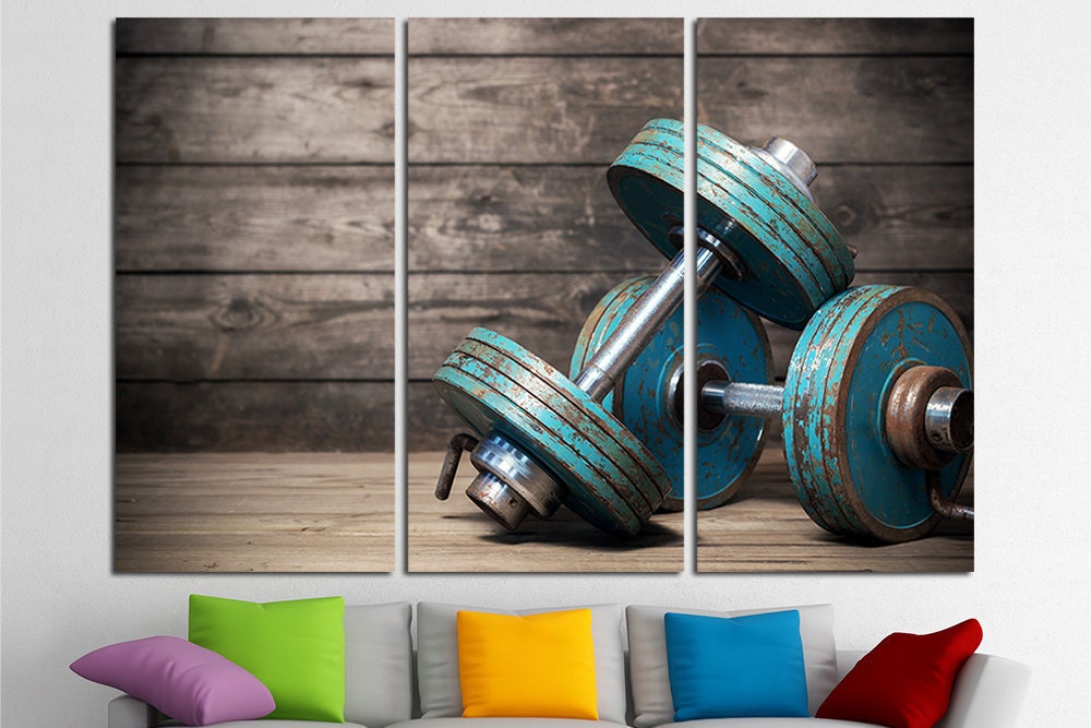 Gym Wall Art Gym Decor Gym Wall Decor Gym Art Home Gym Decor   Il Fullxfull.1061836382 425j 