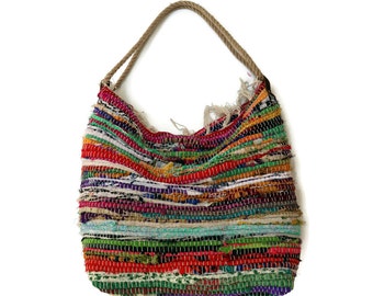 Hobo Kilim Shoulder Bag. Bright Colors. Large Boho Beach Bag. Fabric Shopping Bag. Boho Tote Bag. Colorful Bag. Hippie Bag. Womens Gift