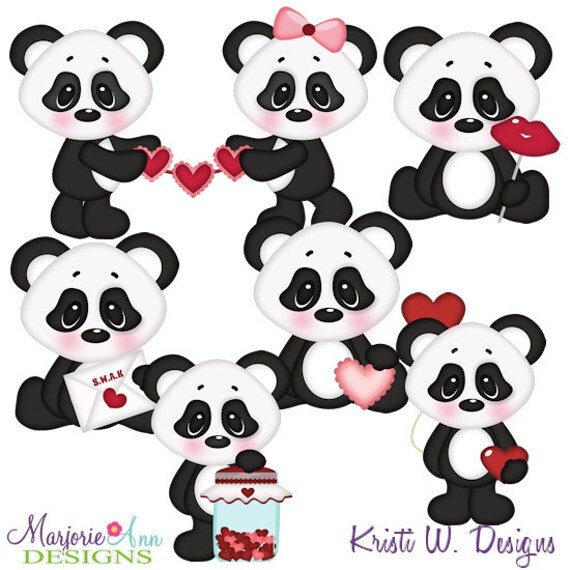 Download SVG Cutting Files-xoxo Panda SVG Cutting by MyDarlingSweetPeas