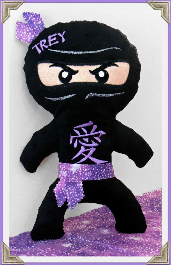 night ninja plush doll