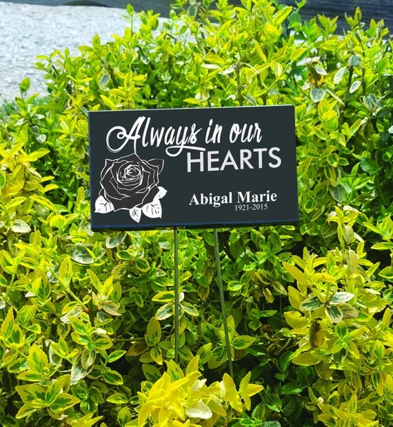 Outdoor Garden Memorial Personalized Outdoor Memorial